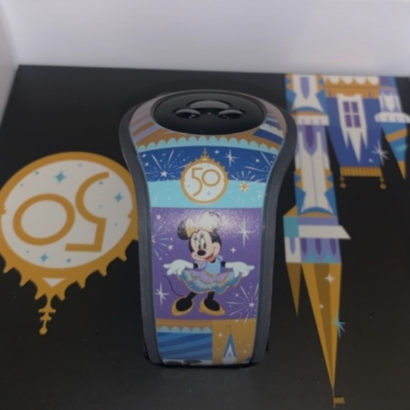 NWT Disney Dooney and Bourke 50th Anniversary Magic Band with sm 50th gift bag - Picture 4 of 4